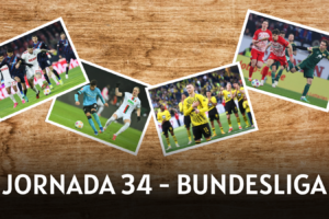 Cuatro encuentros a ver de la Jornada 34 de la Bundesliga