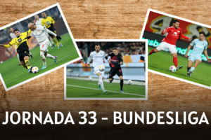 Tres encuentros a ver de la Jornada 33 de la Bundesliga